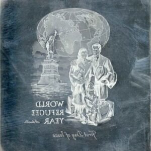 US Artmaster Scott 1149 1960 World Refugee Year - Plate