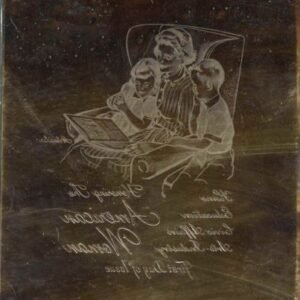 US Artmaster Scott 1152 1960 American Women, Mother and Daughter - Plate