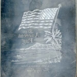 US Artmaster Scott 1153 1960 50 Star Flag - Plate