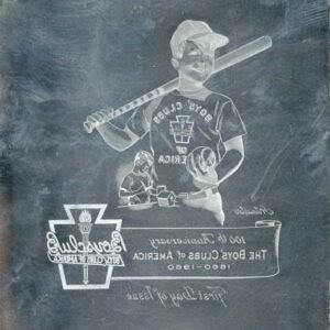 US Artmaster Scott 1163 1960 Boys' Club of America - Plate