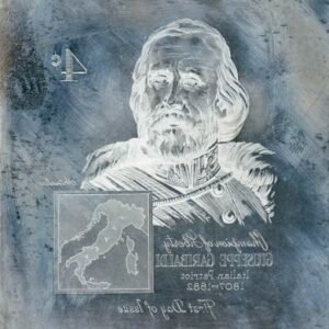 US Artmaster Scott 1168 1960  Giuseppe Garibaldi, 4c - Plate