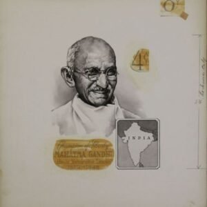 US Artmaster Scott 1174 - 1175 1961 Mahatma Ghandi - Artwork