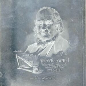 US Artmaster Scott 1177 1961 Horace Greeley, Publisher and Editor - Plate