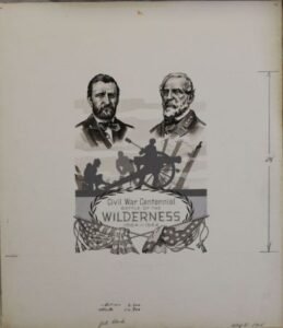 US Artmaster Scott 1181 1961-65 Civil War,  Battle of the Wilderness - Artwork