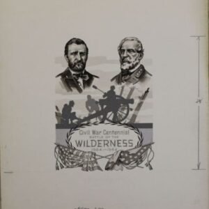 US Artmaster Scott 1181 1961-65 Civil War,  Battle of the Wilderness - Artwork