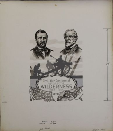 INV-02485itExt_f75df1d7-9bba-4b11-8130-0b988633e203 US Artmaster Scott 1181 1961-65 Civil War, Battle of the Wilderness - Artwork