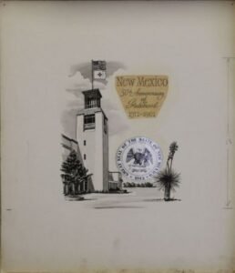 US Artmaster Scott 1191 1962 New Mexico Statehood - Artwork