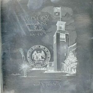 US Artmaster Scott 1191 1962 New Mexico Statehood - Plate