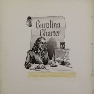 US Artmaster Scott 1230 1963 Carolina Charter  - Artwork