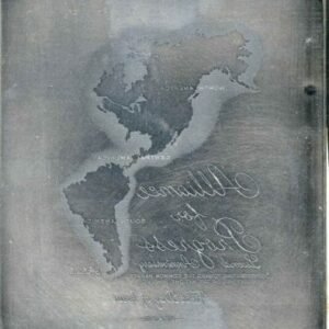 US Artmaster Scott 1234 1963 Alliance for Progress - Plate