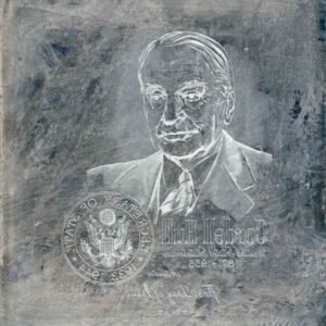 US Artmaster Scott 1235 Cordell Hall, Secretary of State - Plate