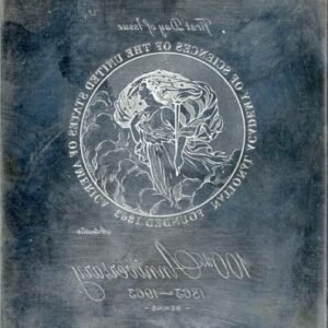 US Artmaster Scott 1237 1963 Science - Plate