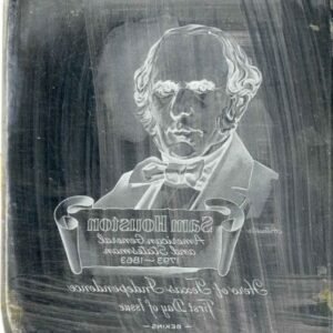 US Artmaster Scott 1242 1964 Sam Houston - Plate