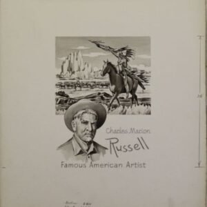 US Artmaster Scott 1243 1964 Charles M. Russell - Artwork
