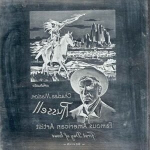 US Artmaster Scott 1243 1964 Charles M. Russell - Plate