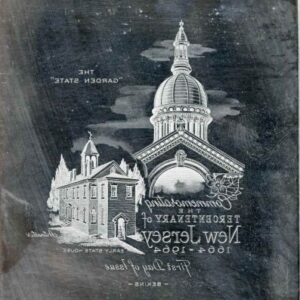 US Artmaster Scott 1247 1964 Landing at Elizabethtown - Plate