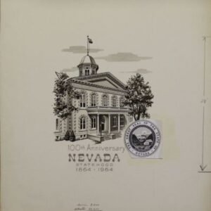 US Artmaster Scott 1248 1964 Nevada Statehood  - Artwork