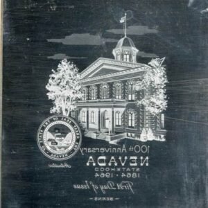 US Artmaster Scott 1248 1964 Nevada Statehood - Plate