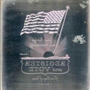 US Artmaster Scott 1249 1964 Register to Vote - Plate