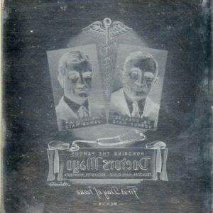 US Artmaster Scott 1251 1964 Drs. William and Charles Mayo  - Plate