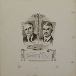 US Artmaster Scott 1251 1964 Drs. William and Charles Mayo  - Artwork