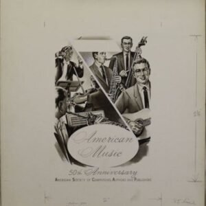 US Artmaster Scott 1252 1964 Music - Artwork