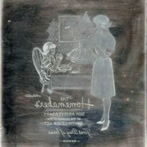 US Artmaster Scott 1253 1964 Homemakers, Sampler - Plate