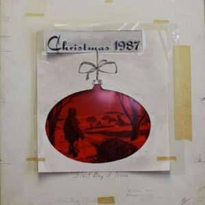 US Artmaster Scott 1254 - 1257, 2368 1964, 1987 Christmas Ornaments  - Artwork