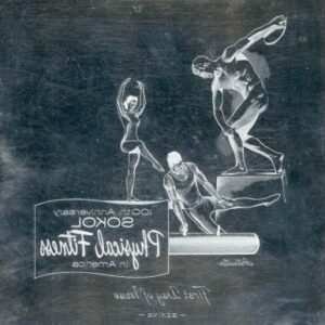 US Artmaster Scott 1262 1965 SOKOLS, Discus Thrower - Plate