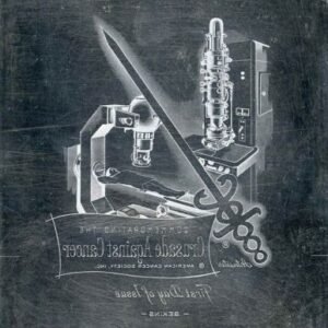 US Artmaster Scott 1263 1965 Crusade Against Cancer - Plate