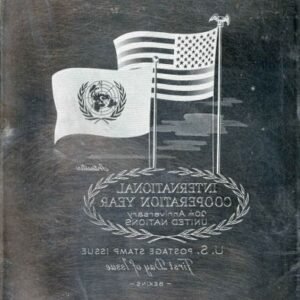 US Artmaster Scott 1266 1965 International Cooperation Year - Plate