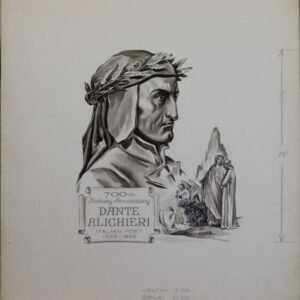 US Artmaster Scott 1268 1965 Dante Aligheri, Italian Poet - Artwork