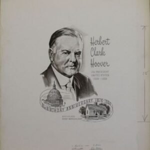 US Artmaster Scott 1269 1965 Herbert Hoover  - Artwork