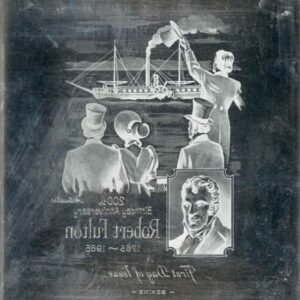 US Artmaster Scott 1270 1965 Robert Fulton - Plate