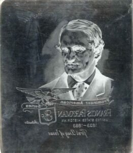 US Artmaster Scott 1281 1965 - 78 Francis Parkman - Plate