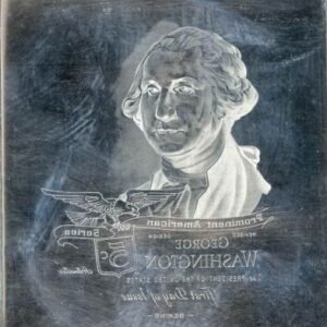 US Artmaster Scott 1283 - 83B 1965 - 78 George Washington - Plate