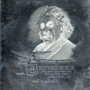 US Artmaster Scott 1285 1965 - 78 Albert Einstein - Plate