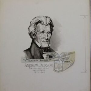 US Artmaster Scott 1286 1965-78 Andrew Jackson - Artwork