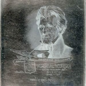 US Artmaster Scott 1286 1965 - 78 Andrew Jackson - Plate