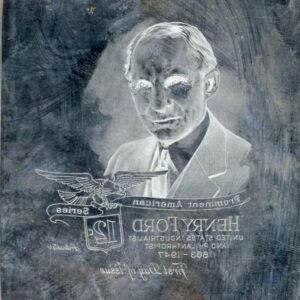 US Artmaster Scott 1286a 1965 - 78 Henry Ford, 1909 Model T - plate