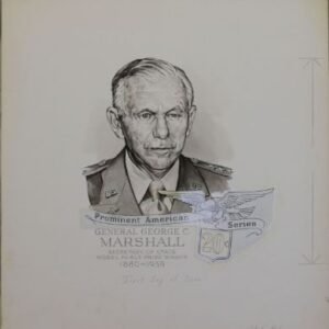 US Artmaster Scott 1289 1965 - 78 George Marshall - Artwork