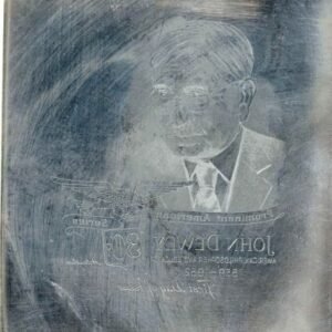 US Artmaster Scott 1291 1965 - 78 John Dewey - Plate