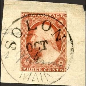 US 10a Early Classics­ Used Fine on piece