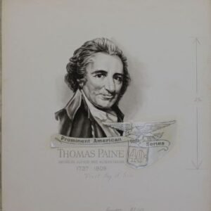 US Artmaster Scott 1292 1965 - 78 Thomas Paine - Artwork