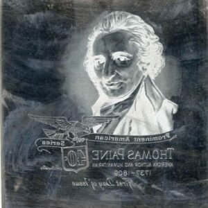 US Artmaster Scott 1292 1965 - 78 Thomas Paine - Plate