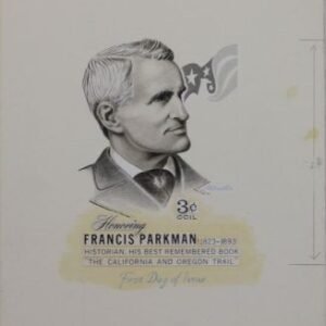 US Artmaster Scott 1297 1966 - 81 Francis Parkman - Artwork