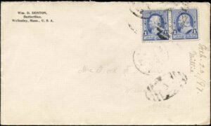 US 1890 Denton Butterflies