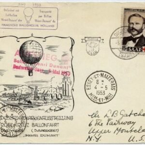 Saar 1953 Balloon Post