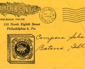 US 1952 Rat & Roach Advertising Cover