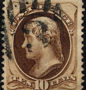 US 161 Bank Notes Bank Notes Used VF-XF Jumbo Lt Cancel